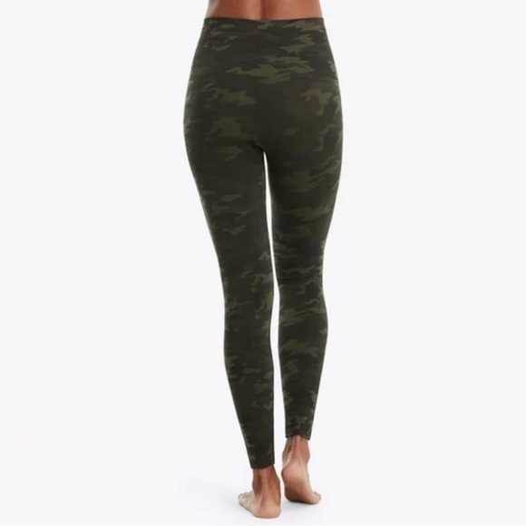 Spanx Look At‎ Me Now Leggings Green Camo - Picture 3 of 7